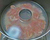 簡易蒸し器で香港蒸気鍋、食後に鶏雑炊も作り方5写真
