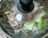 簡易蒸し器で香港蒸気鍋、食後に鶏雑炊も作り方9写真