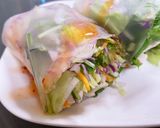 ボリュームたっぷり「生野菜春巻き」作り方5写真