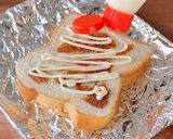 キャベたまチーズごちそうトースト🍞作り方2写真
