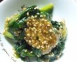 ほうれん草のごま味噌和え作り方4写真