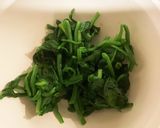 ♡ほうれん草のカリカリじゃこ和え♡作り方1写真