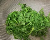レンチン【春菊】さっぱり胡麻和え作り方3写真