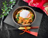 63℃ 豚ばらキムチ温玉丼：旨辛！発酵食作り方27写真