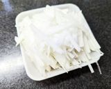 レンジで！シャキシャキなキムチ大根餅作り方1写真