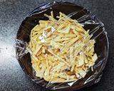 レンジで！シャキシャキなキムチ大根餅作り方5写真