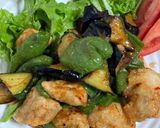 ササミと野菜のチリソースあえ作り方5写真