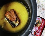 217　さんま蒲焼缶詰　炊き込みご飯作り方1写真