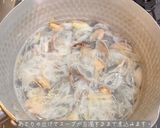 しょうが入りあさりスープ作り方3写真