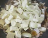 簡単！トロトロ玉ねぎの豚バラのすき煮☆作り方5写真