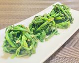 レンチン【春菊】さっぱり胡麻和え作り方5写真