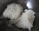 大根ゆで卵ちくわ柿のヨーグルトサラダ作り方3写真