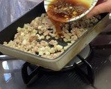 ごぼうとタケノコのそぼろ作り方6写真