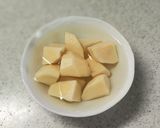 ベジタリアン～じゃがいもの味噌汁作り方1写真