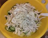 鶏胸肉アボカド入りコブドレマカロニサラダ作り方7写真