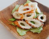 簡単！シャキ旨ちくわレタス作り方5写真