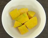 すぐ作れる*かぼちゃのキューブケーキ作り方1写真