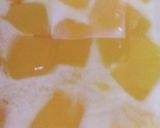 おやつHealthyマンゴーMilk寒天作り方6写真
