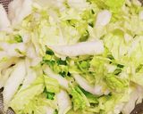ダイエット☆100円以下★白菜お好み焼き作り方1写真