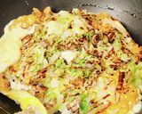 ダイエット☆100円以下★白菜お好み焼き作り方5写真