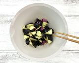 レンジで簡単＊生姜香る茄子の白だし煮＊作り方2写真