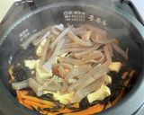 ひじきと高野豆腐の炊込みご飯作り方6写真