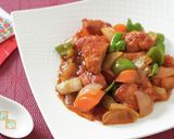 余った唐揚げで簡単！酢鶏アレンジ♪作り方7写真
