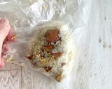 ポリ袋ふりふりおにぎり『焼き鳥缶』作り方6写真