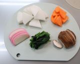 簡単 介護食 関東風雑煮作り方3写真