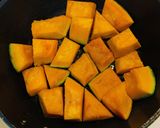 カラメル香り〜カボチャ煮&カボチャスープ作り方3写真