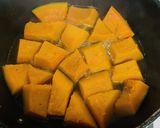 カラメル香り〜カボチャ煮&カボチャスープ作り方5写真