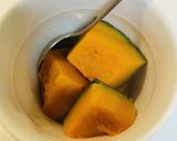 カラメル香り〜カボチャ煮&カボチャスープ作り方7写真