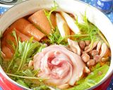 みそ鍋の〆は辛ねぎスパイス入りラーメン作り方1写真