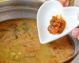 みそ鍋の〆は辛ねぎスパイス入りラーメン作り方5写真