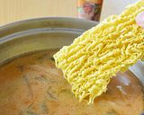 みそ鍋の〆は辛ねぎスパイス入りラーメン作り方6写真