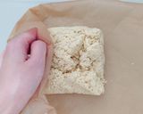 綺麗な層と高さのコツ。ココナッツスコーン作り方6写真