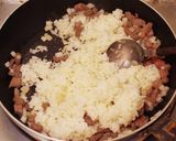 牛タン辛子高菜バター炒飯作り方5写真