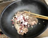 刻みタコ入り焼きそば作り方2写真