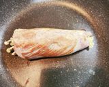 豚ヒレ肉のエノキ包み照り焼き作り方4写真