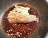 豚ヒレ肉のエノキ包み照り焼き作り方5写真