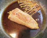 豚ヒレ肉のエノキ包み照り焼き作り方6写真