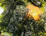 玉かけごはん●スパイシーふりかけ&海苔作り方2写真