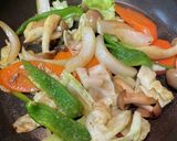野菜だけ炒め作り方4写真