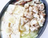 詰めて煮るだけで美味しい【肉ネギ塩鍋風】作り方5写真