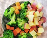 米粉の野菜マフィン★体に良いケーキおやつ作り方1写真
