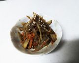 シンプルで覚えやすい ごぼうのきんぴら作り方3写真
