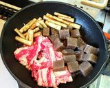 根菜が美味しい 牛肉ゴボウ里芋の煮物作り方5写真