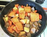 根菜が美味しい 牛肉ゴボウ里芋の煮物作り方17写真
