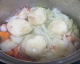白菜入り♡クリームシチューはママの味♡作り方2写真