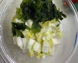 白菜わかめサラダ作り方2写真